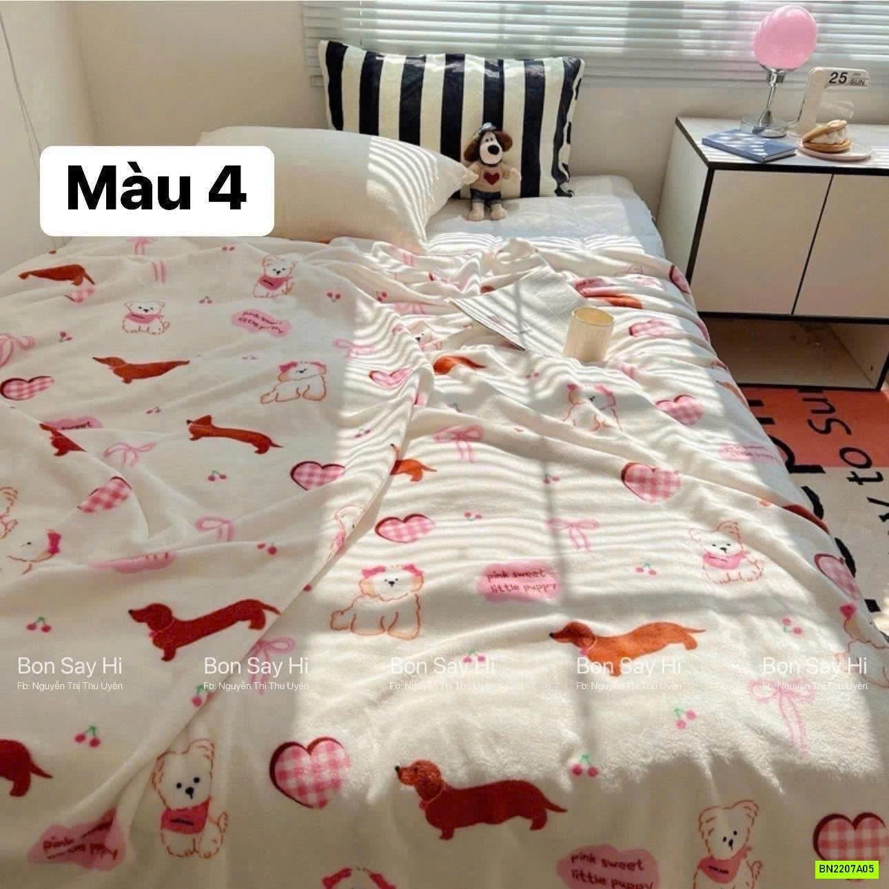 CHĂN NHUNG SỮA MỀM ẤM SIÊU XINH