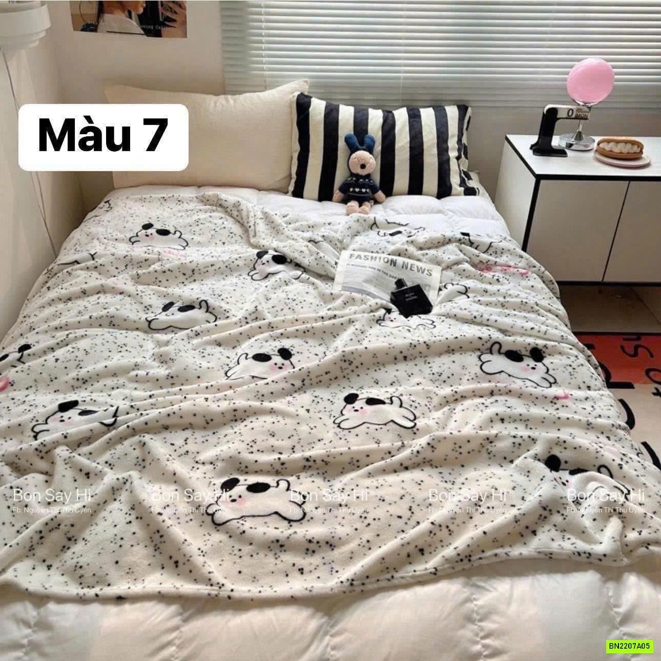 CHĂN NHUNG SỮA MỀM ẤM SIÊU XINH