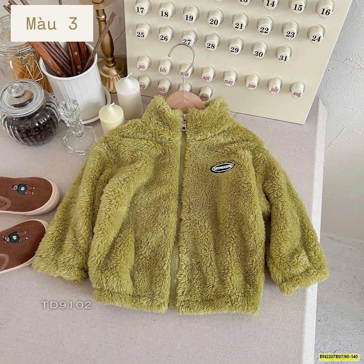 ÁO KHOÁC LÔNG CHO BÉ