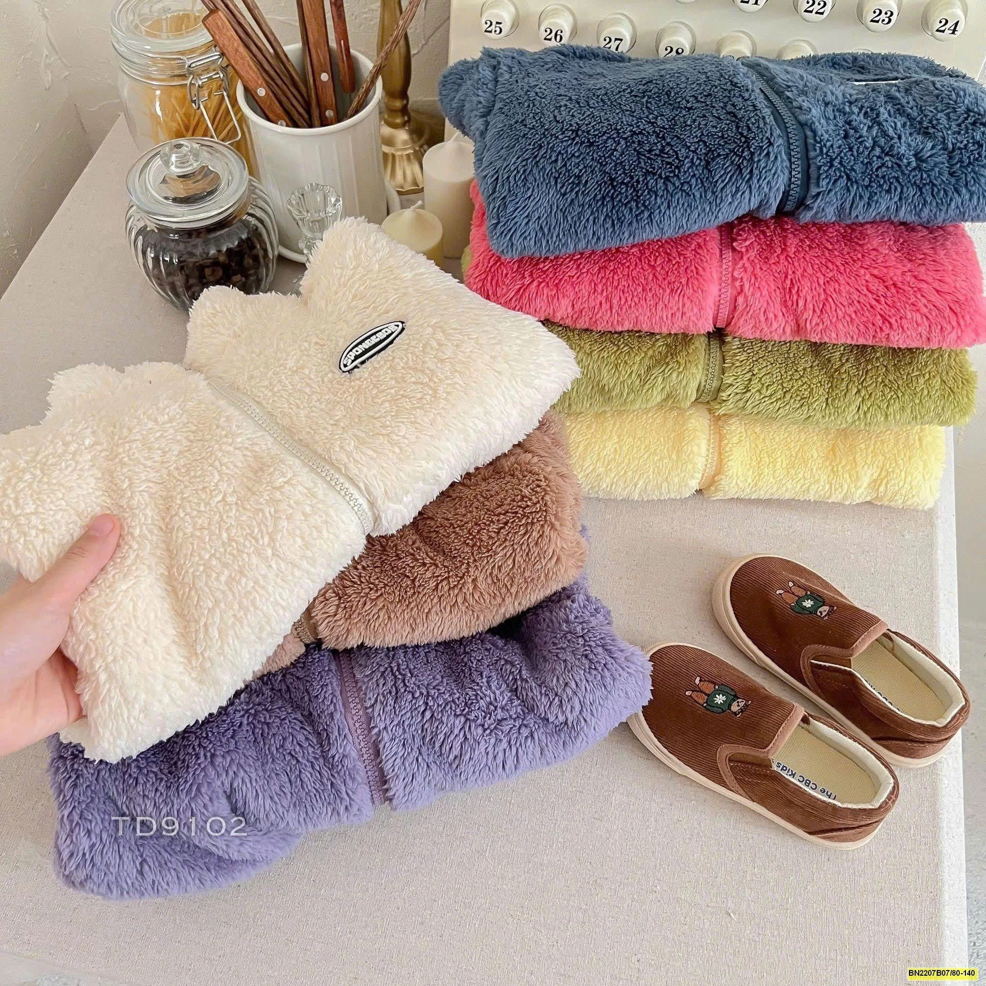 ÁO KHOÁC LÔNG CHO BÉ