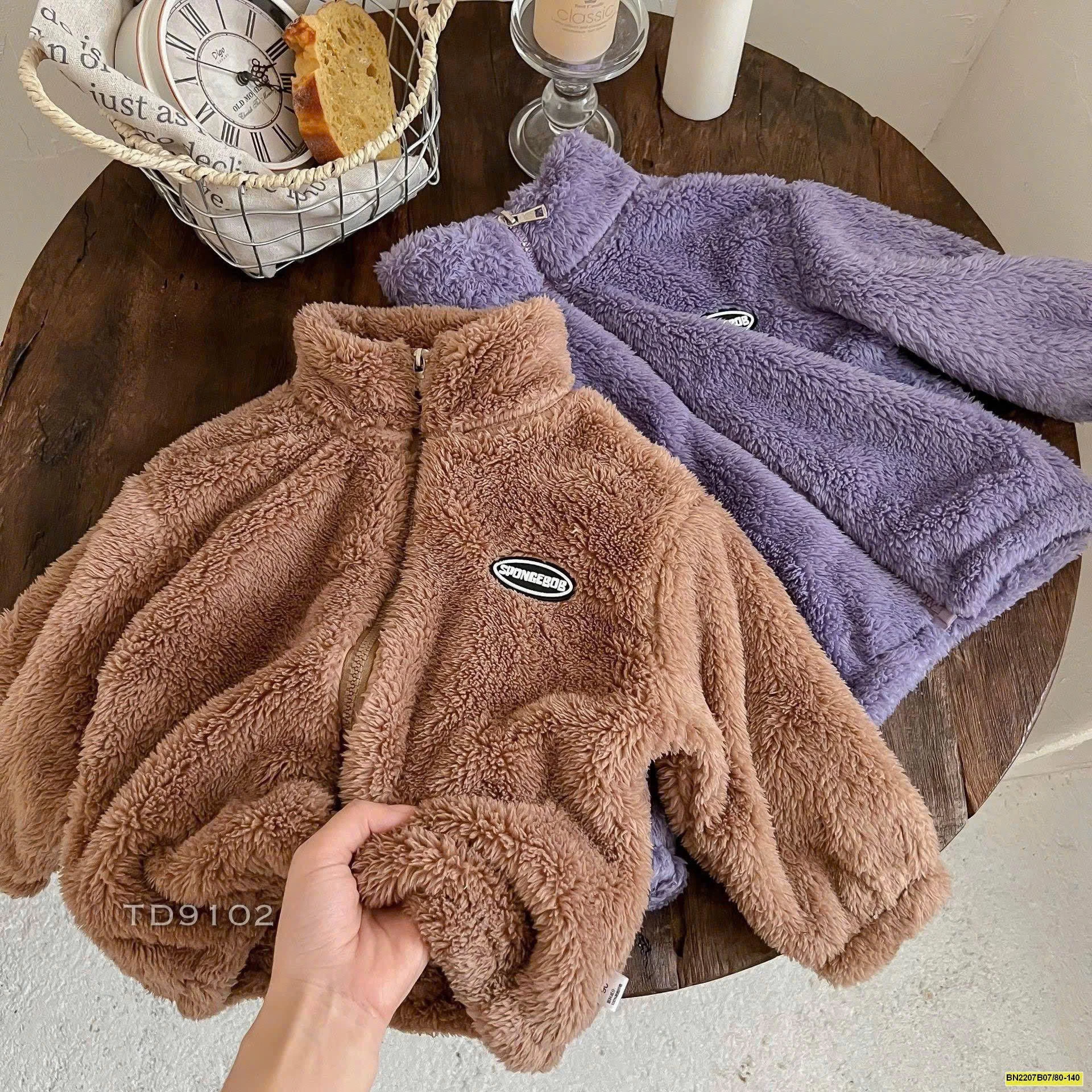 ÁO KHOÁC LÔNG CHO BÉ