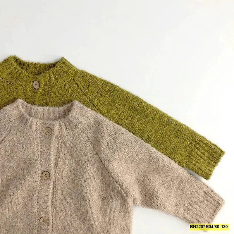 ÁO KHOÁC LEN TRƠN HÀN QUỐC   MTINYQUEEEN