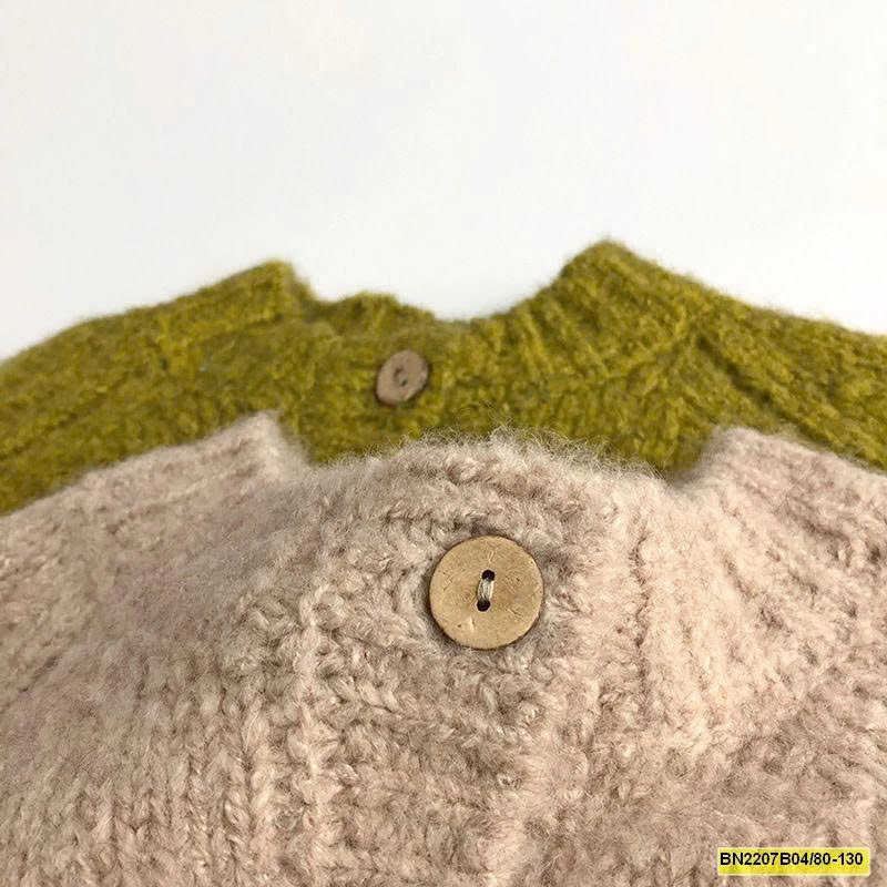 ÁO KHOÁC LEN TRƠN HÀN QUỐC   MTINYQUEEEN