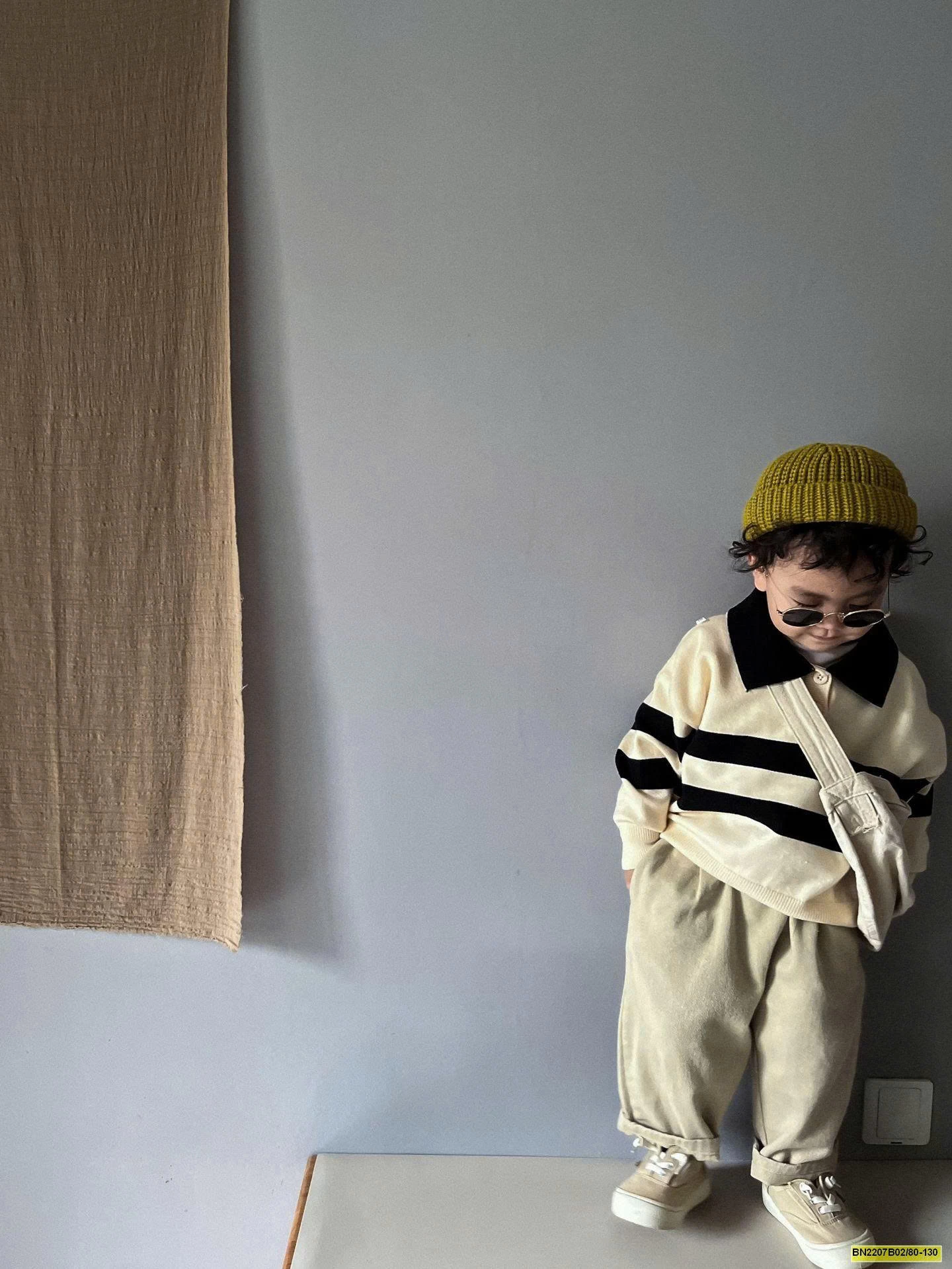 ÁO LEN CỔ POLO DÀI TAY  MTINYQUEEEN