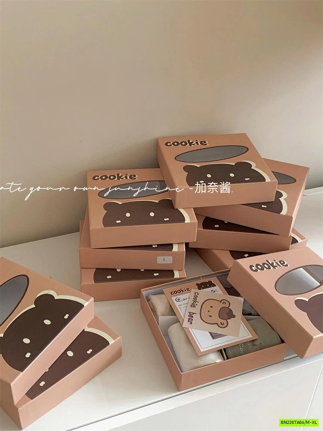 HỘP 4 CHIP SU ĐÚC GẤU