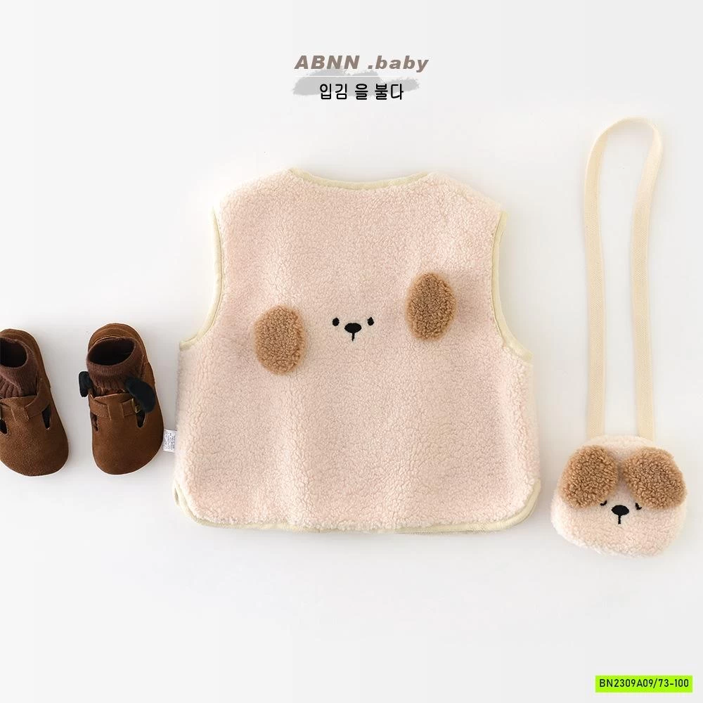 KHOÁC GILE LÔNG CỪU KÈM TÚI