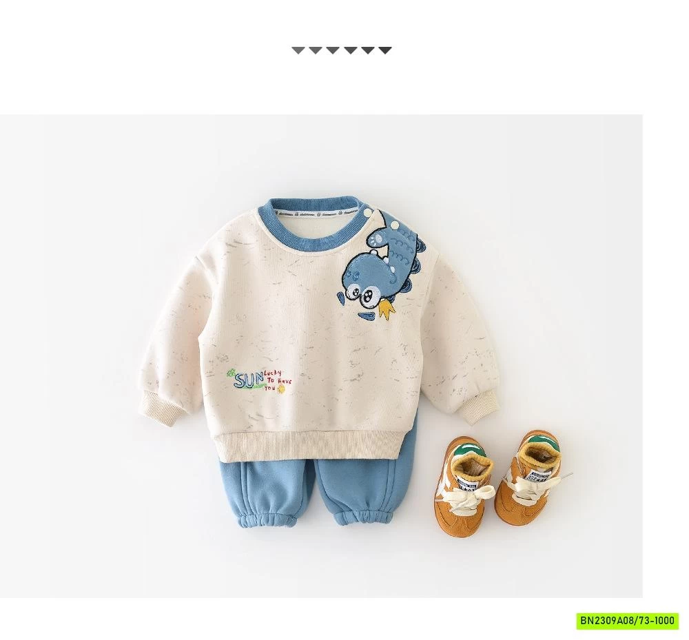 BỘ NỈ KHỦNG LONG LÓT LÔNG