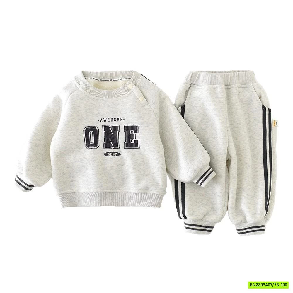 BỘ NỈ LÓT LÔNG CỪU ABNNKIDS