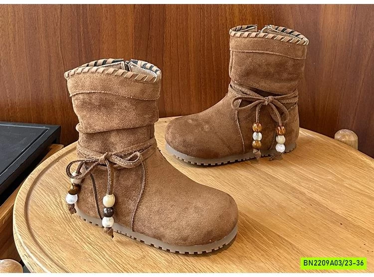 BOOT DA LỘN MIX DÂY BUỘC HẠT