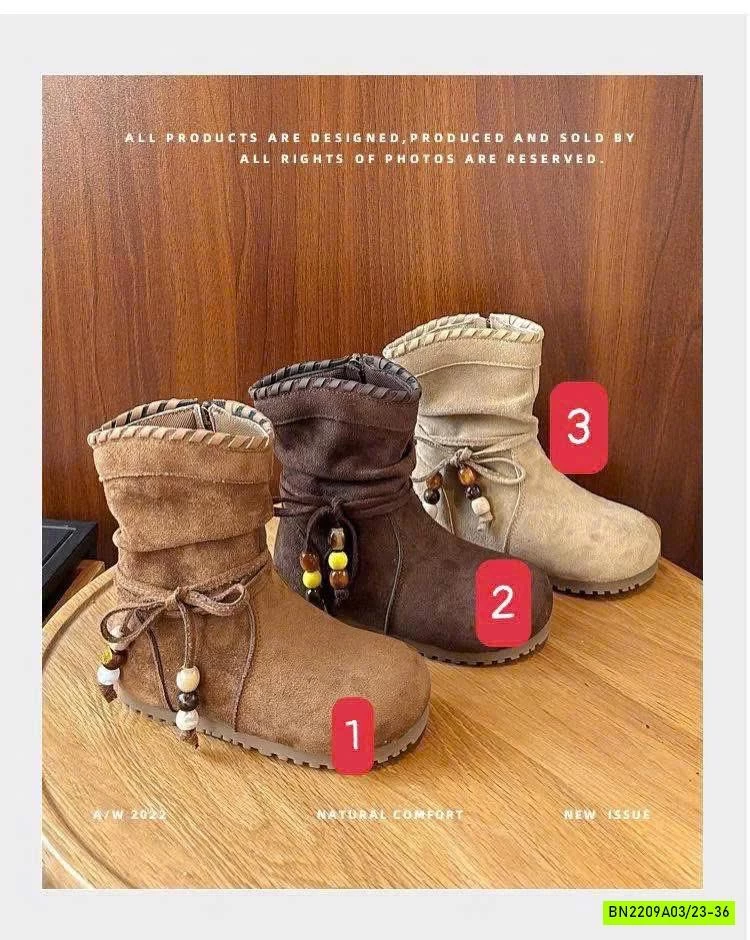 BOOT DA LỘN MIX DÂY BUỘC HẠT