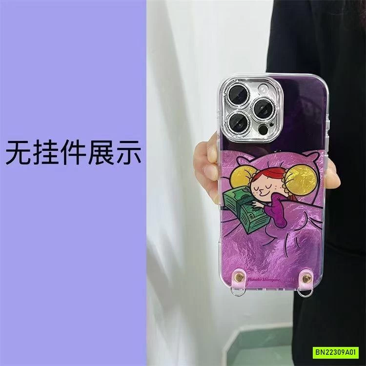 ỐP ĐIỆN THOẠI KÈM DÂY ĐEO MÓC NGỰA