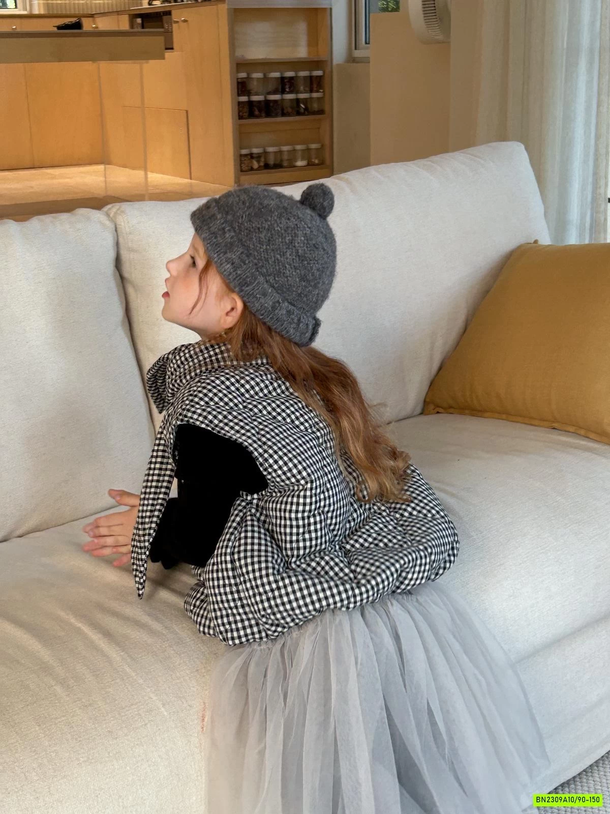 KHOÁC GILE CARO TRẦN BÔNG