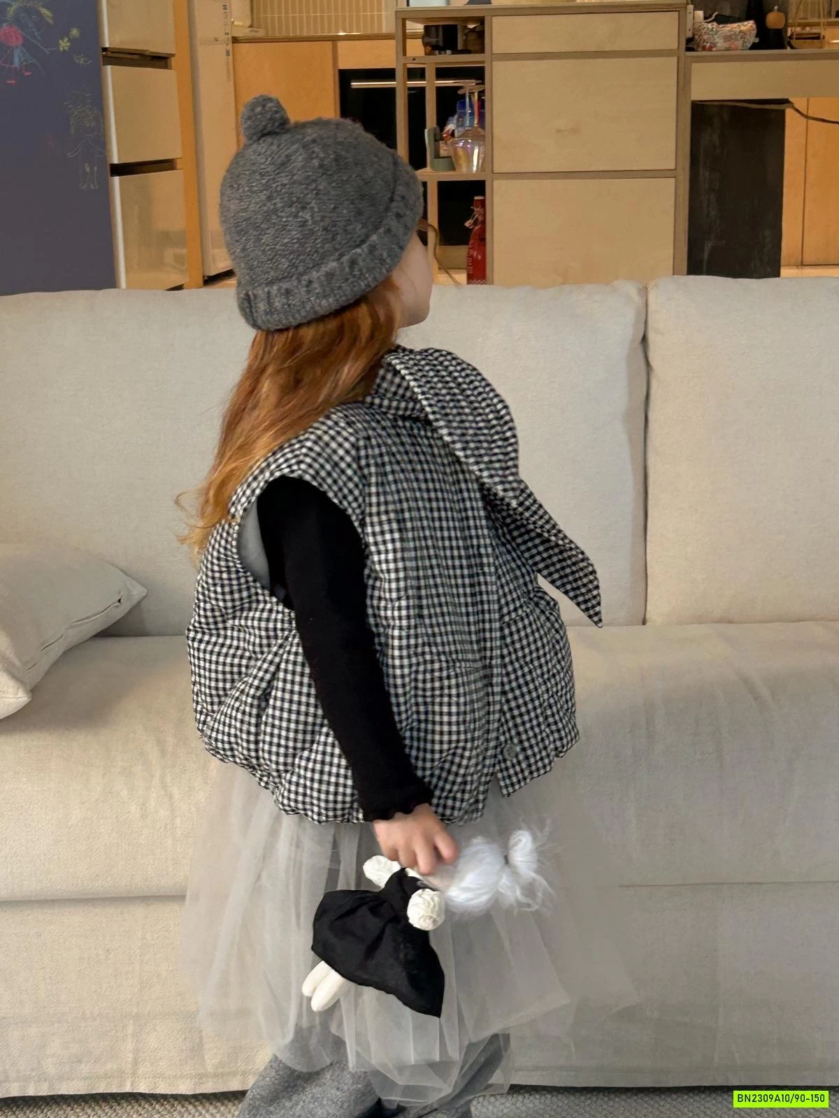 KHOÁC GILE CARO TRẦN BÔNG