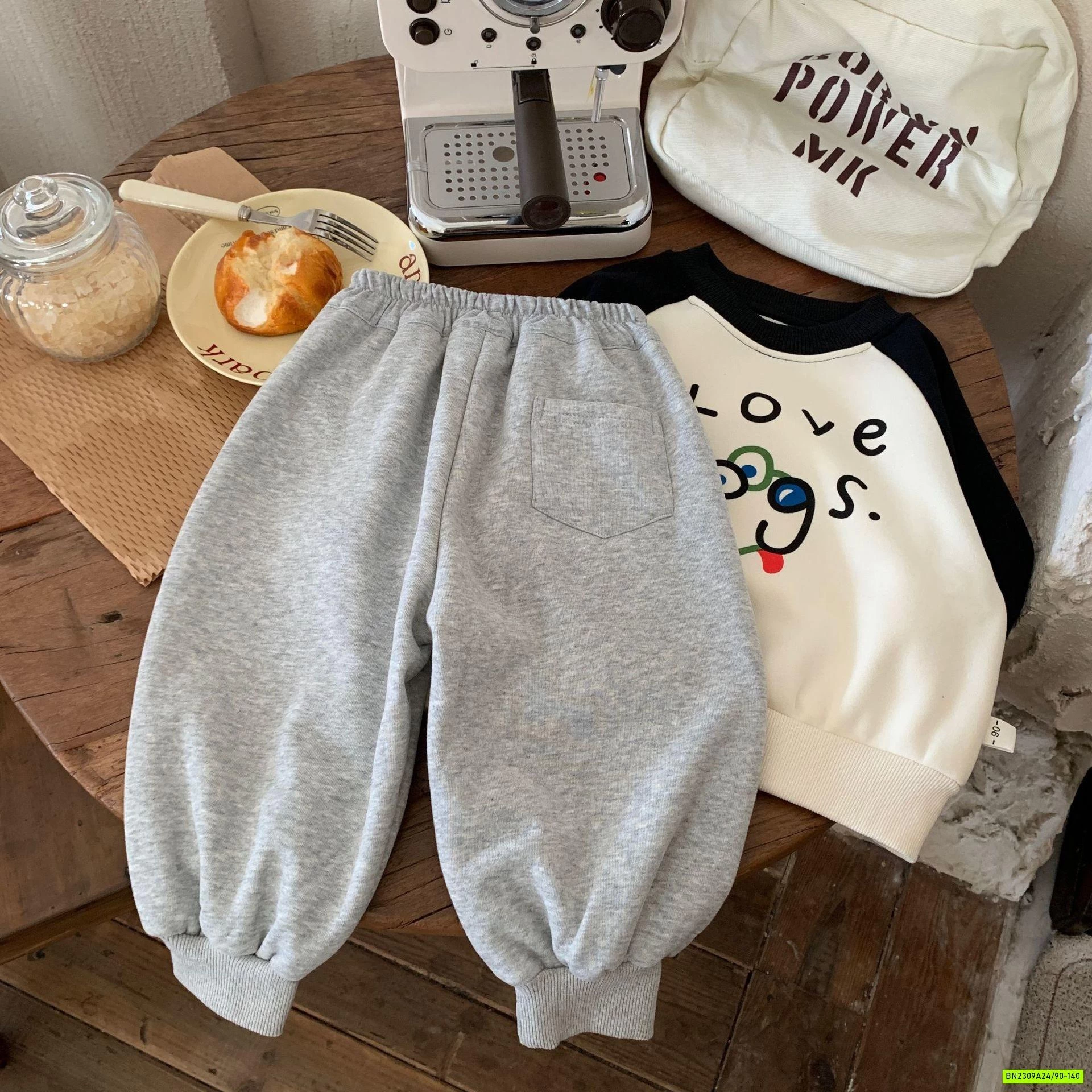 QUẦN NỈ BO GẤU LÓT LÔNG CÙN