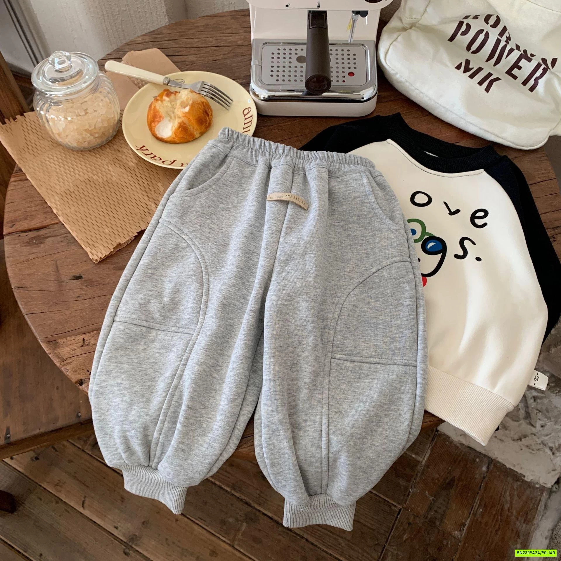 QUẦN NỈ BO GẤU LÓT LÔNG CÙN