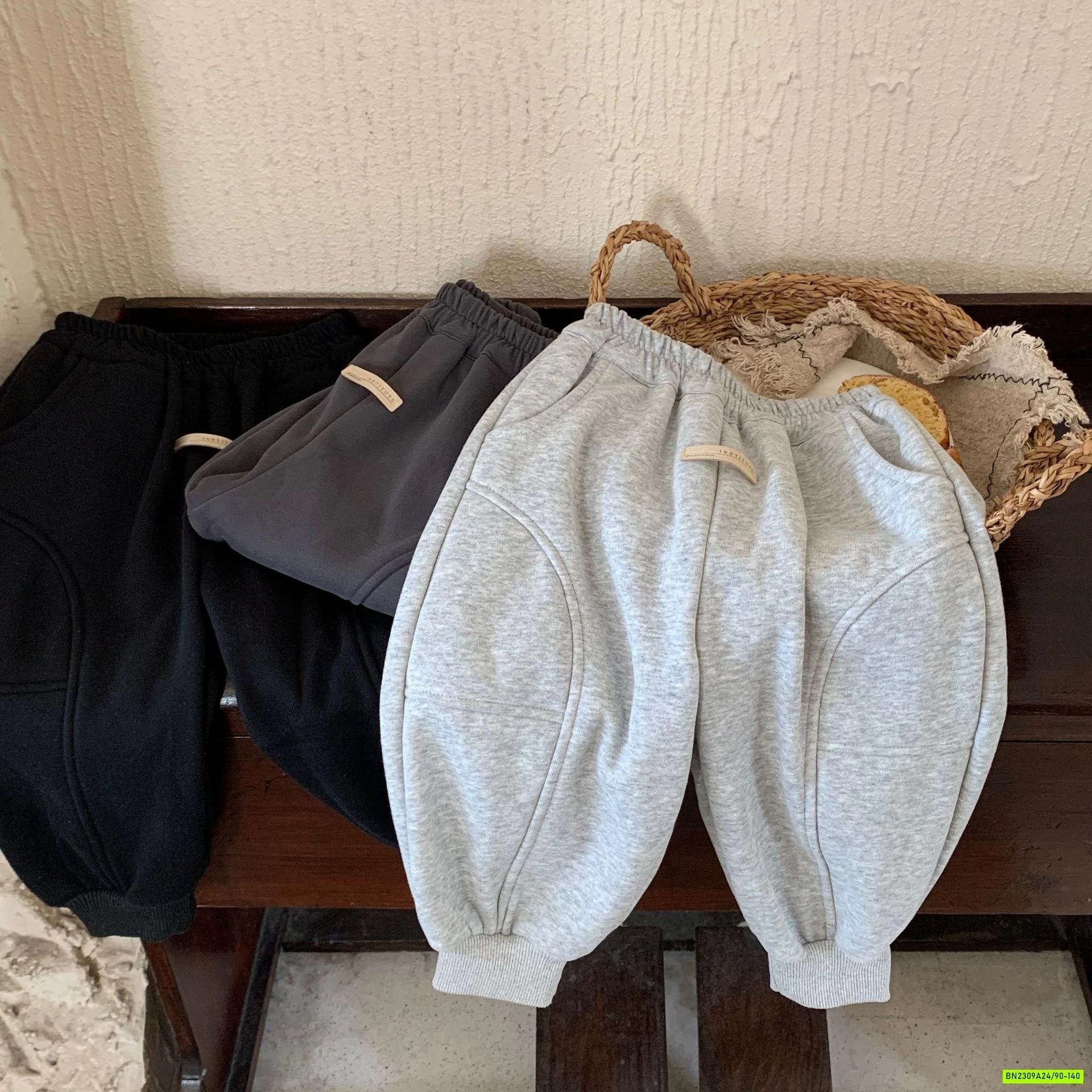 QUẦN NỈ BO GẤU LÓT LÔNG CÙN