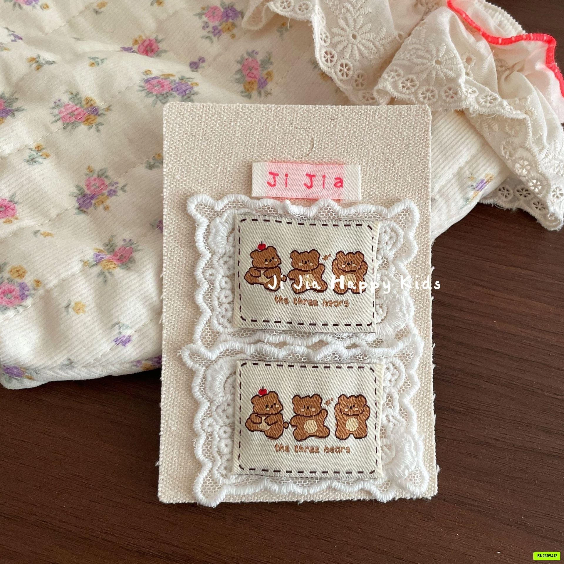 SÉT 2 KẸP TÓC VẢI TIỂU THƯ HÀN QUỐC