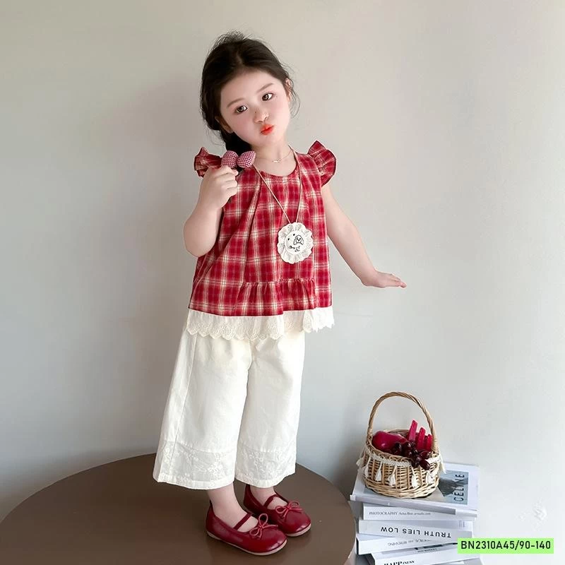 SÉT CÁNH TIÊN CARO ĐỎ QUẦN SUÔNG