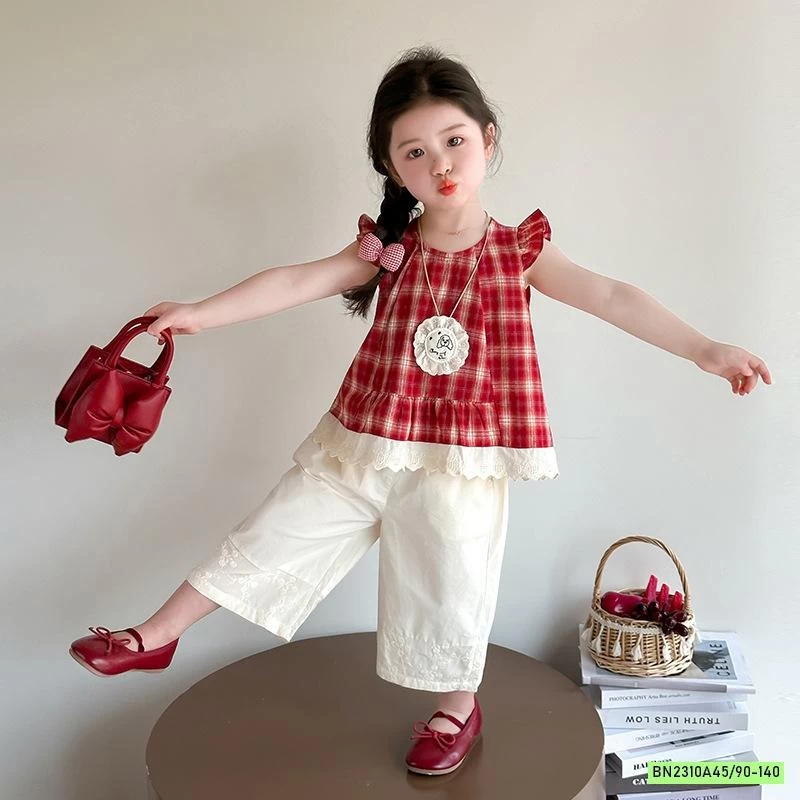 SÉT CÁNH TIÊN CARO ĐỎ QUẦN SUÔNG