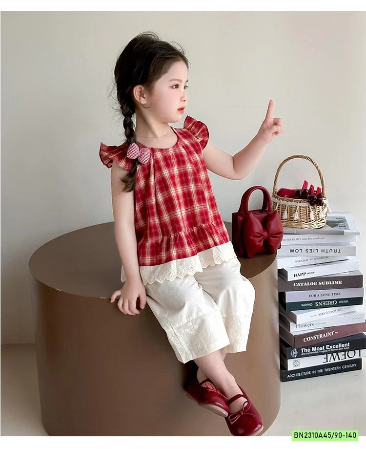 SÉT CÁNH TIÊN CARO ĐỎ QUẦN SUÔNG