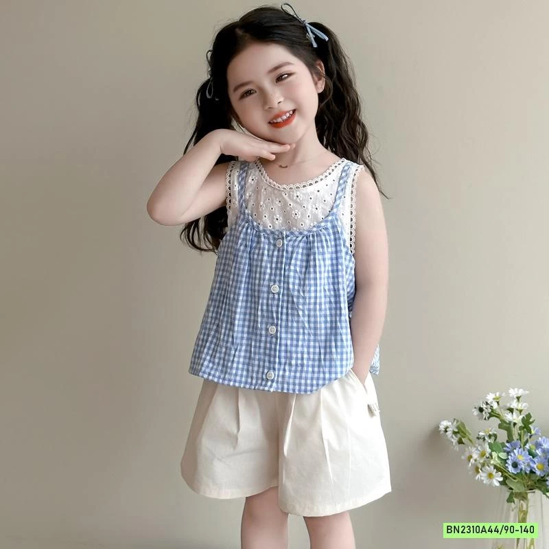 SÉT 2 DÂY CARO BÉ GÁI