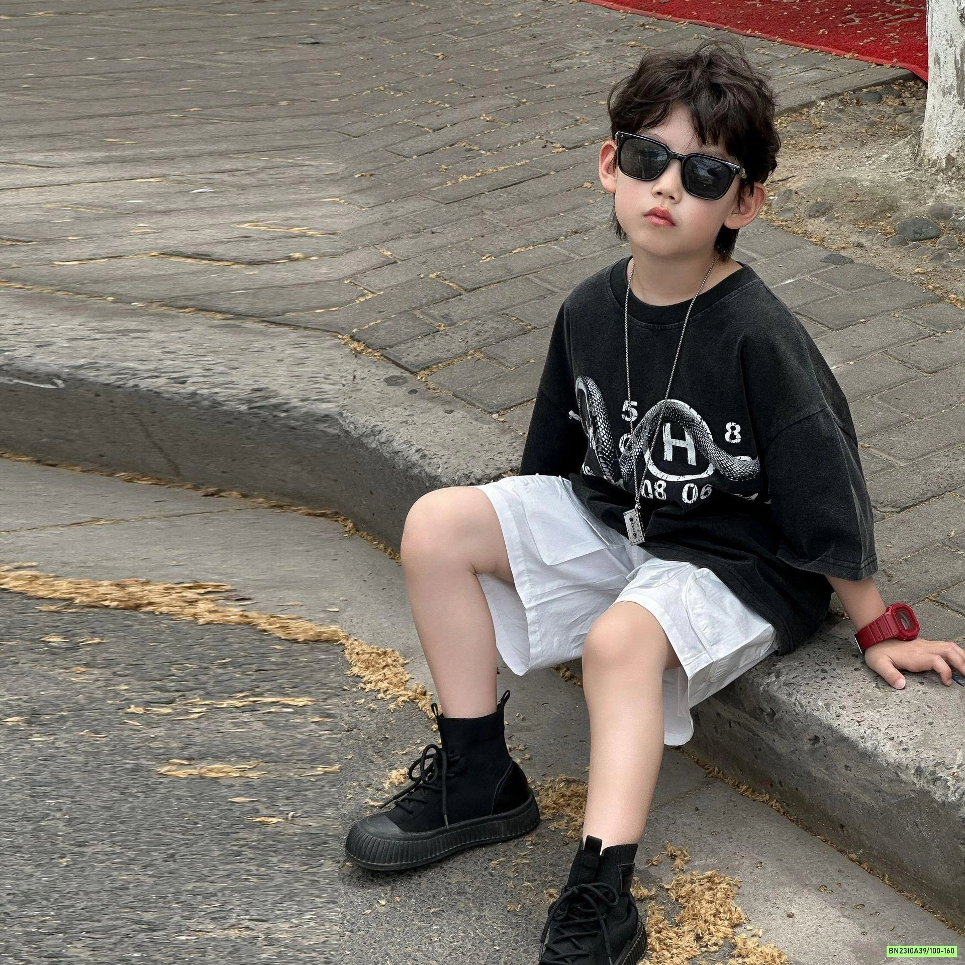 ÁO THUN ĐEN IN HÌNH RỒNG