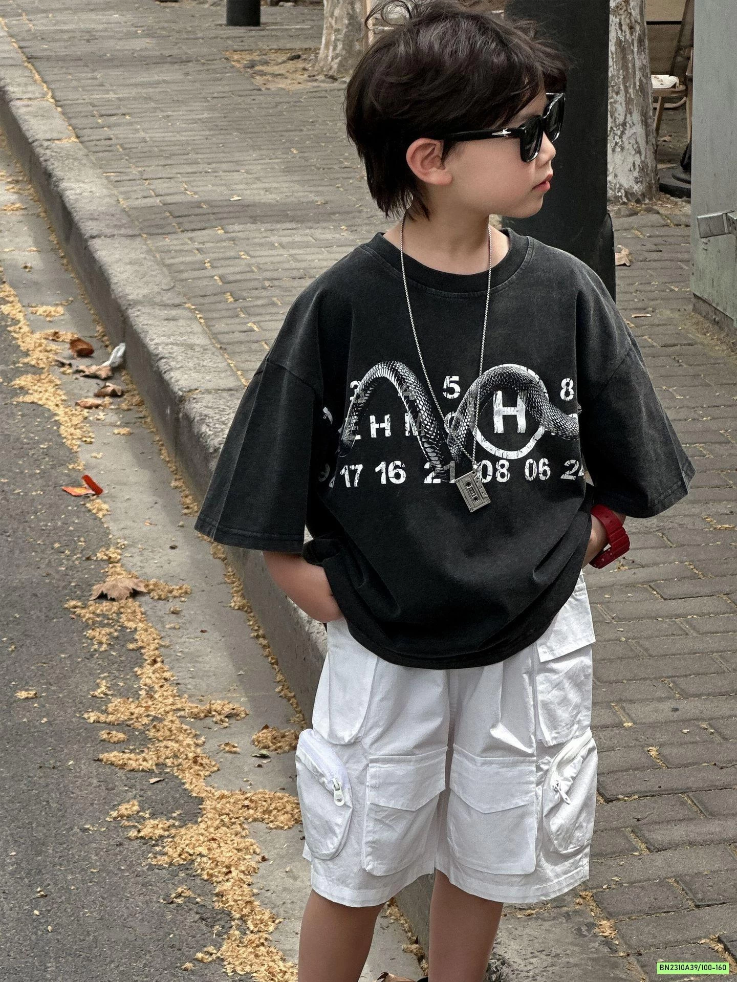 ÁO THUN ĐEN IN HÌNH RỒNG