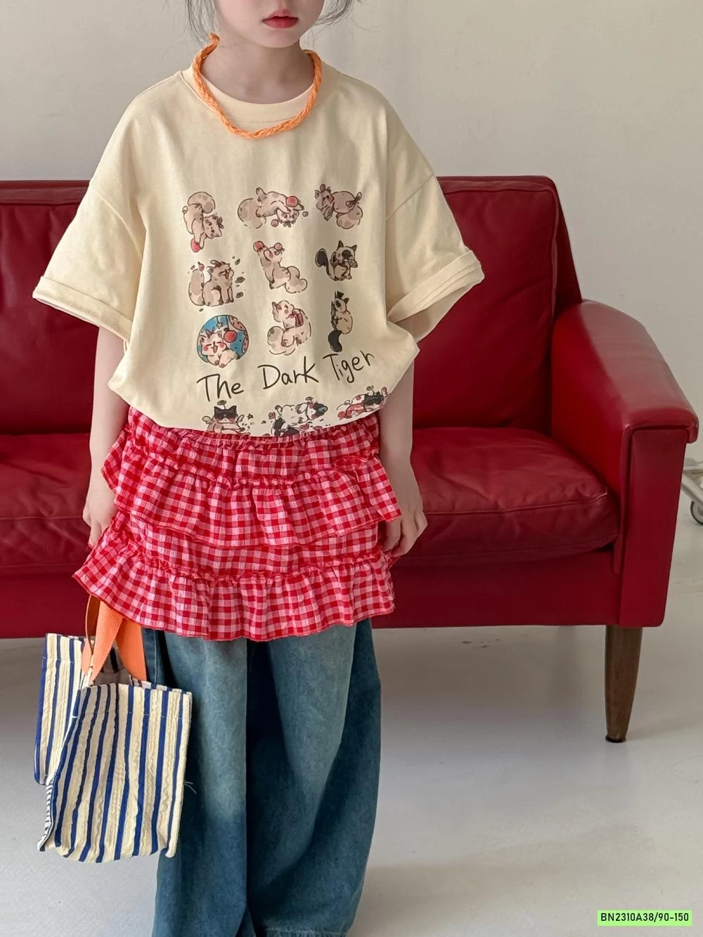 ÁO THUN IN HÌNH DỄ THƯƠNG KUMAIKIDS