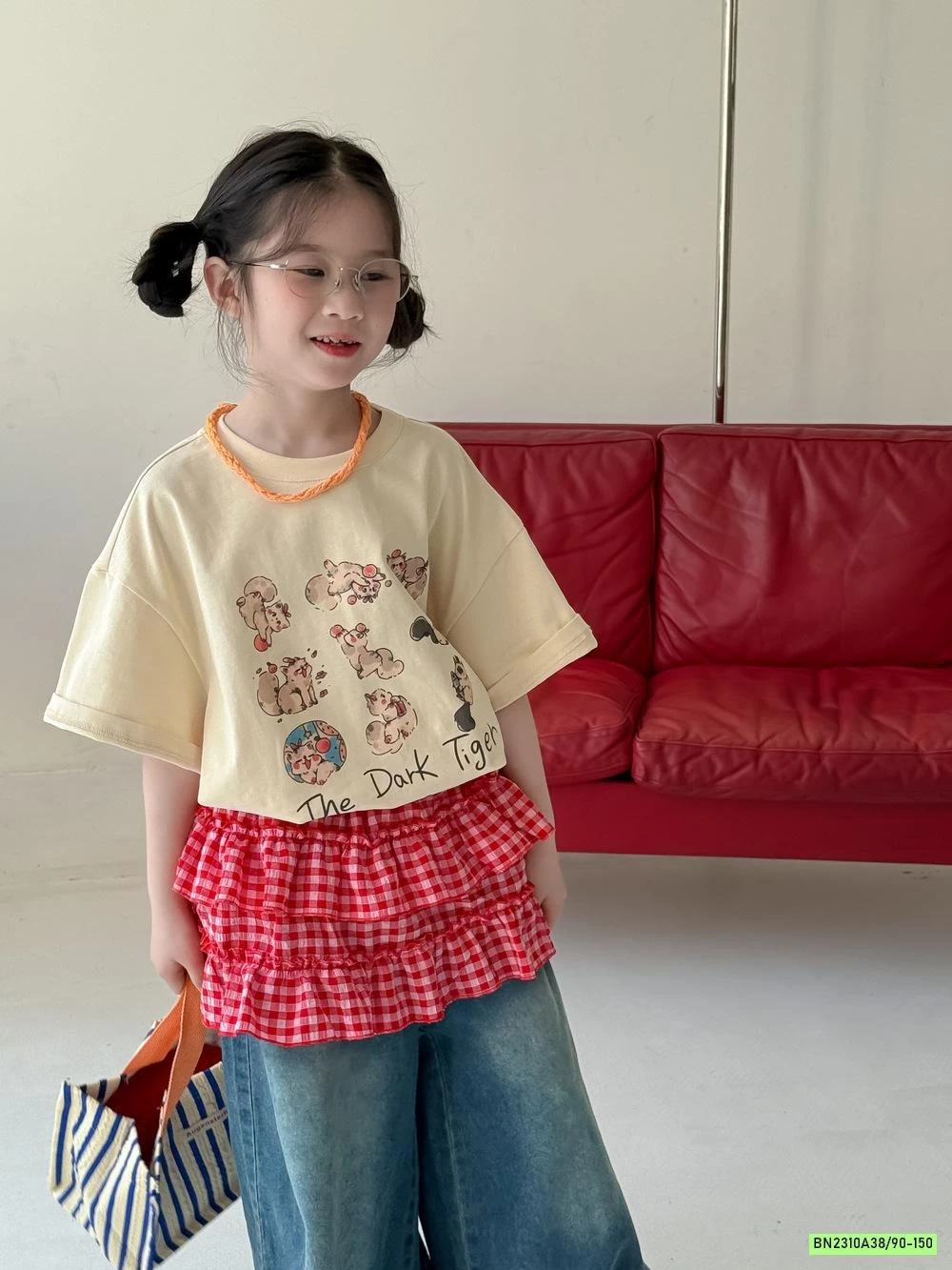 ÁO THUN IN HÌNH DỄ THƯƠNG KUMAIKIDS