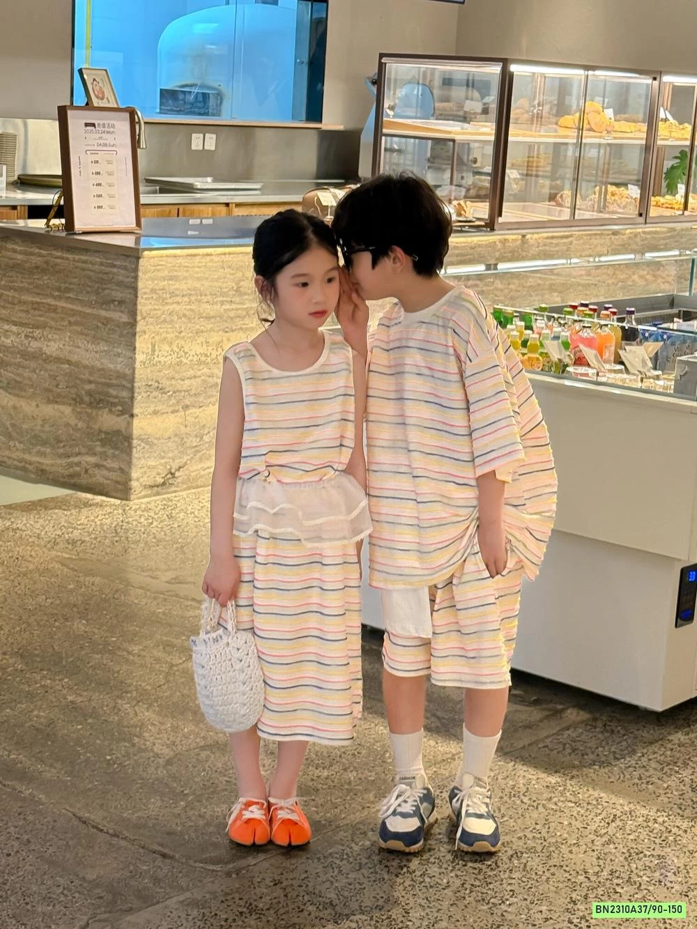 COUPLE KẺ NGANG SẮC MÀU KUMAIKIDS