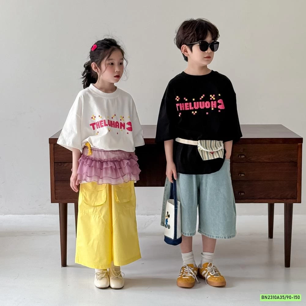 ÁO THUN IN HÌNH MÁY GAME KUMAIKIDS