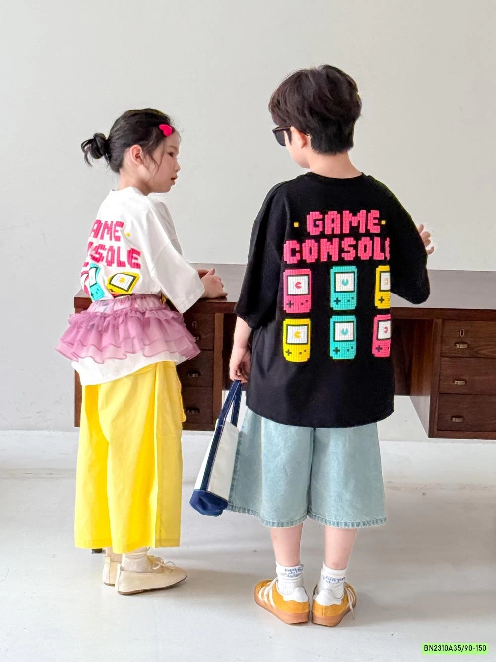 ÁO THUN IN HÌNH MÁY GAME KUMAIKIDS