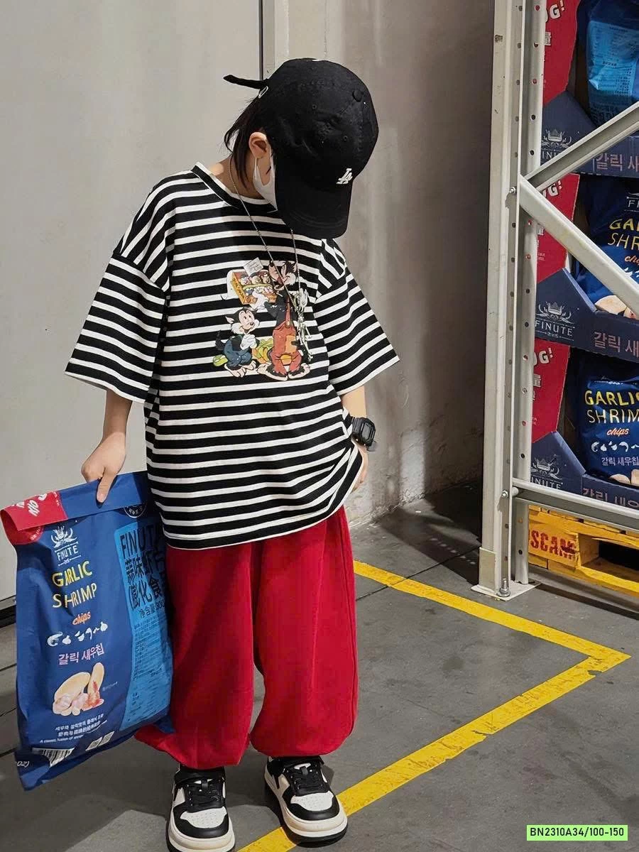 ÁO THUN KẺ HOẠT HÌNH