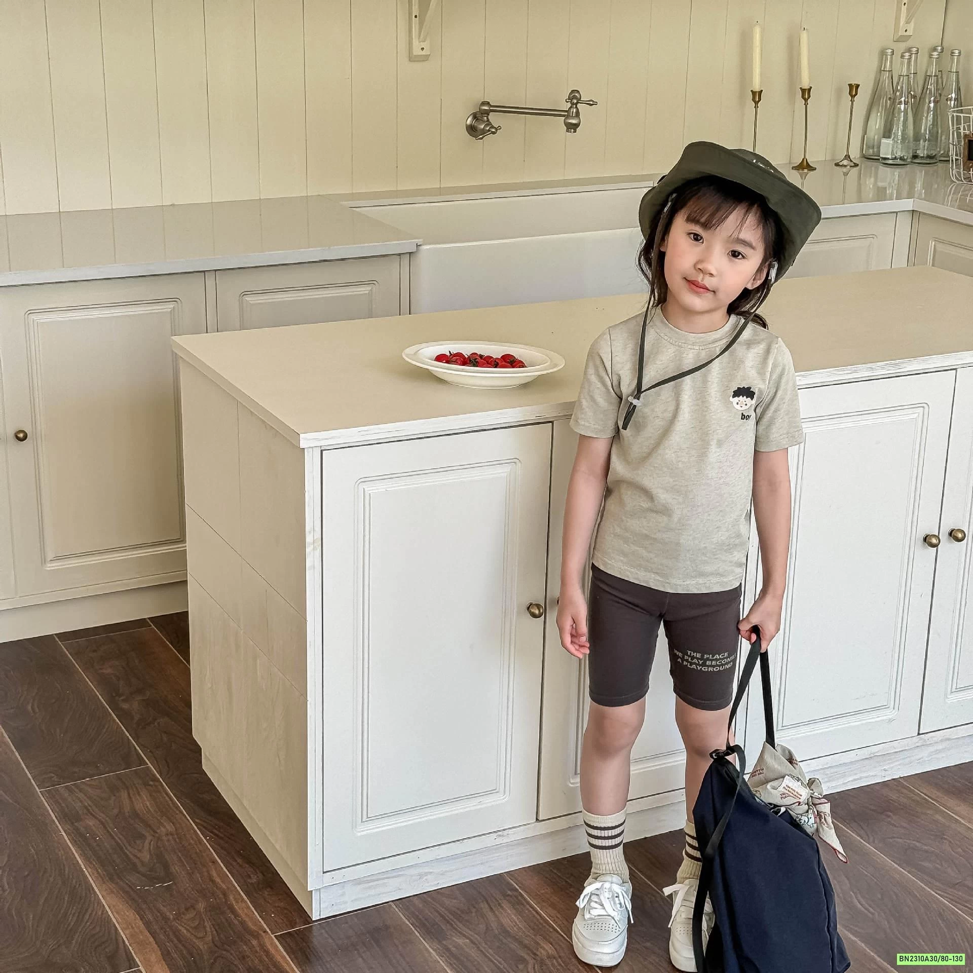 ÁO THUN XÁM BOY GIRL ADBABY