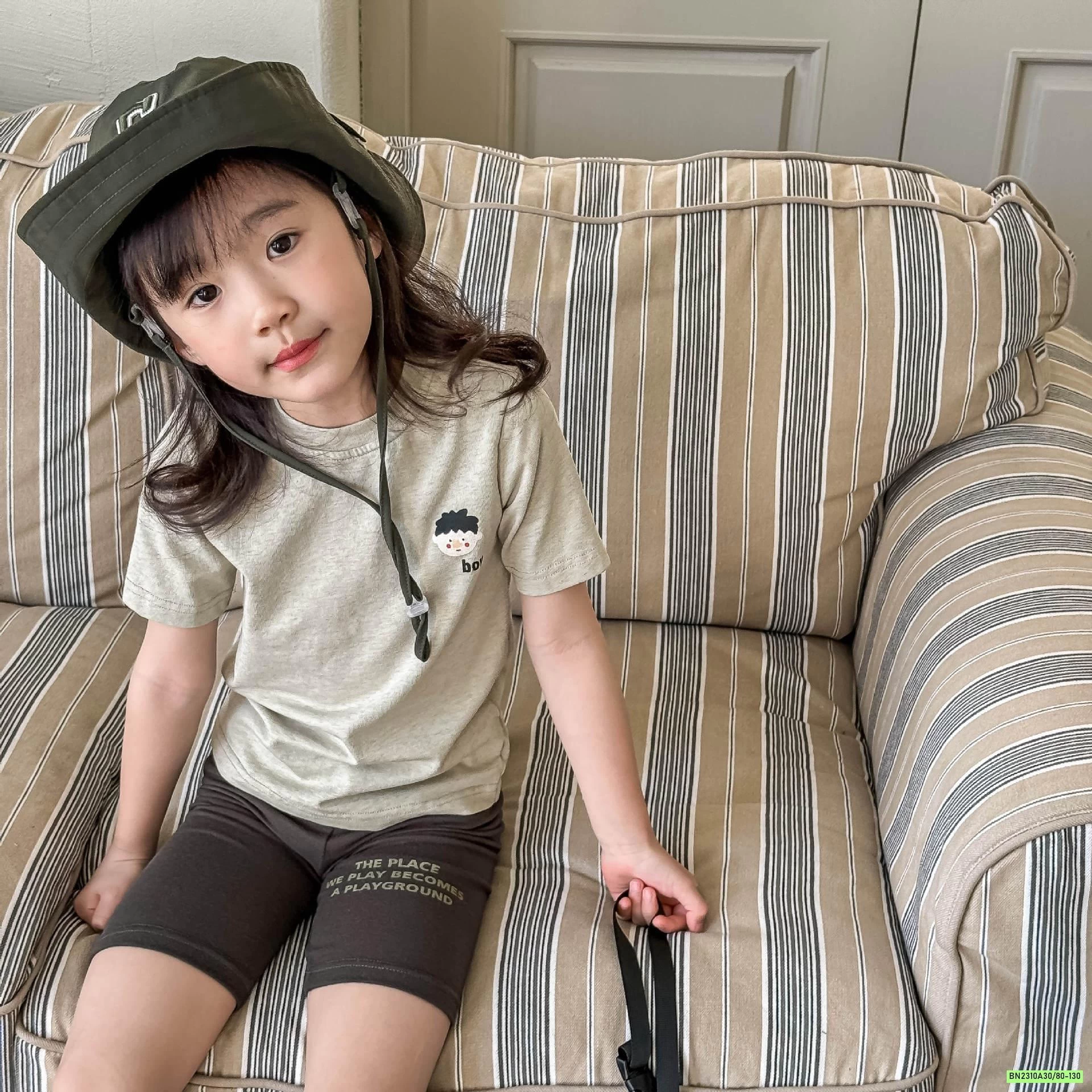 ÁO THUN XÁM BOY GIRL ADBABY