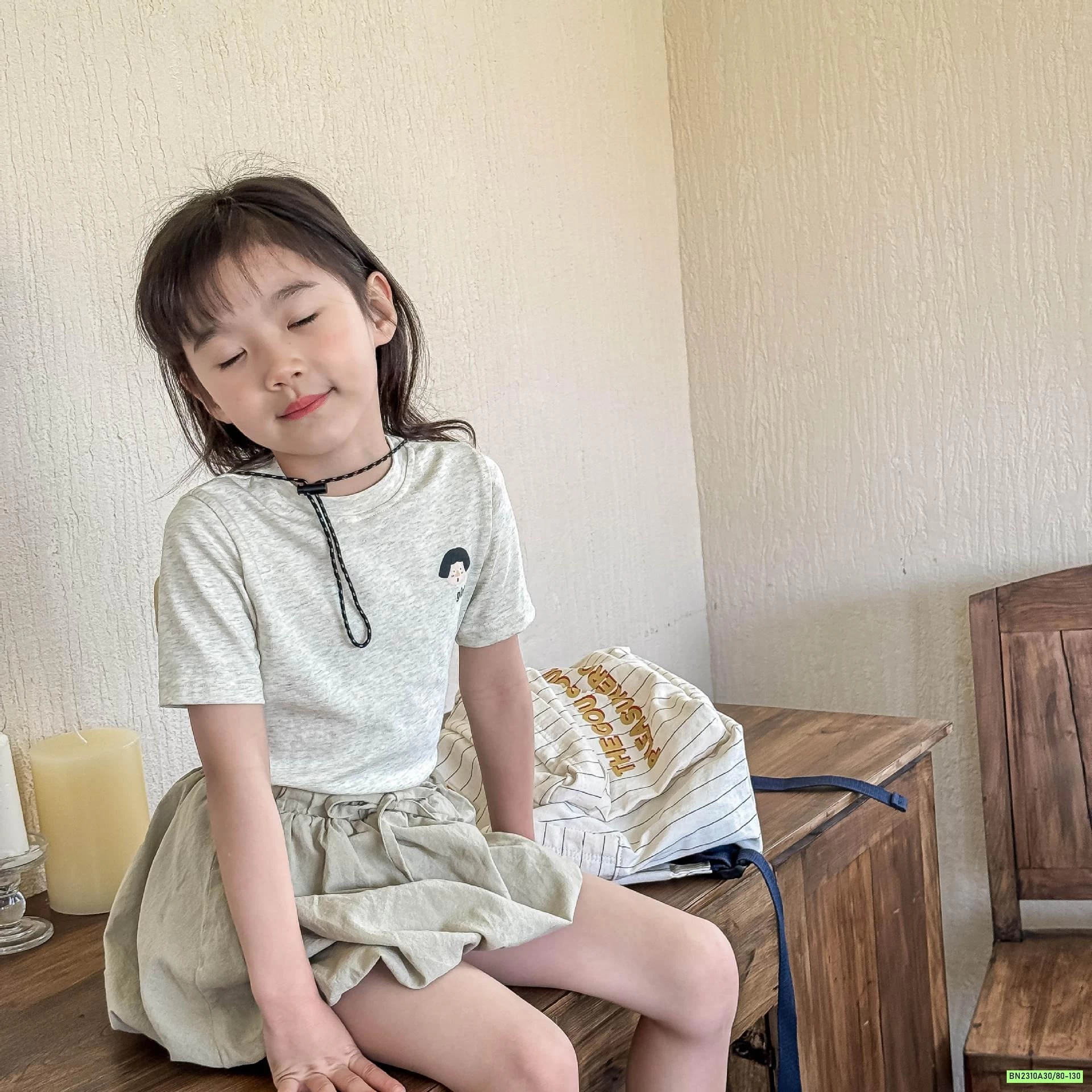 ÁO THUN XÁM BOY GIRL ADBABY