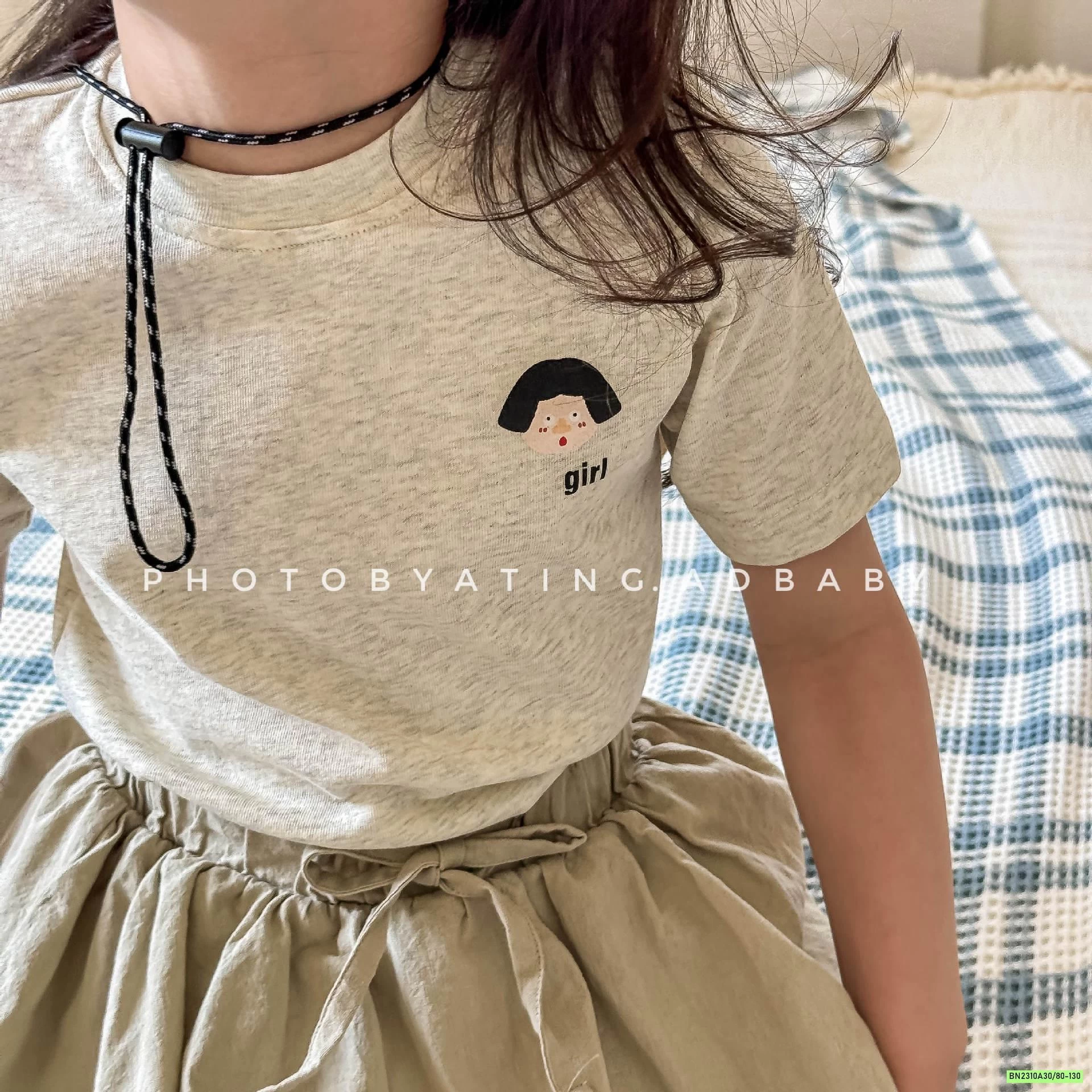 ÁO THUN XÁM BOY GIRL ADBABY