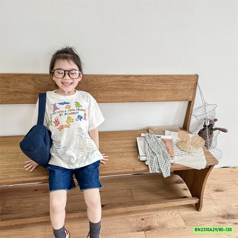 ÁO THUN GIẤY IN HÌNH ADBABY