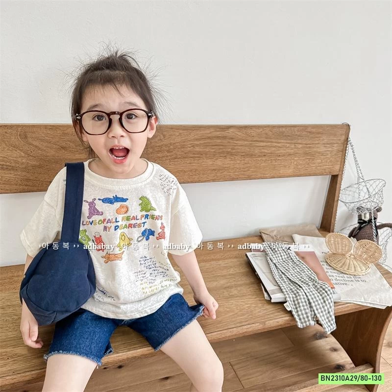 ÁO THUN GIẤY IN HÌNH ADBABY