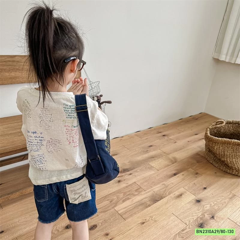 ÁO THUN GIẤY IN HÌNH ADBABY