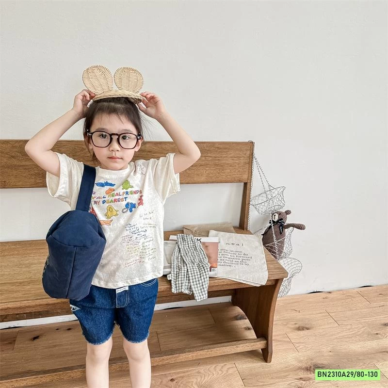 ÁO THUN GIẤY IN HÌNH ADBABY