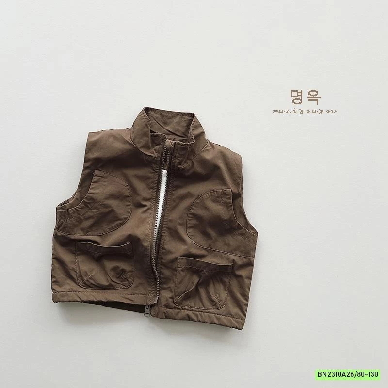 KHOÁC GILE VINTAGE LÓT NHUNG MUZIYOUYOU