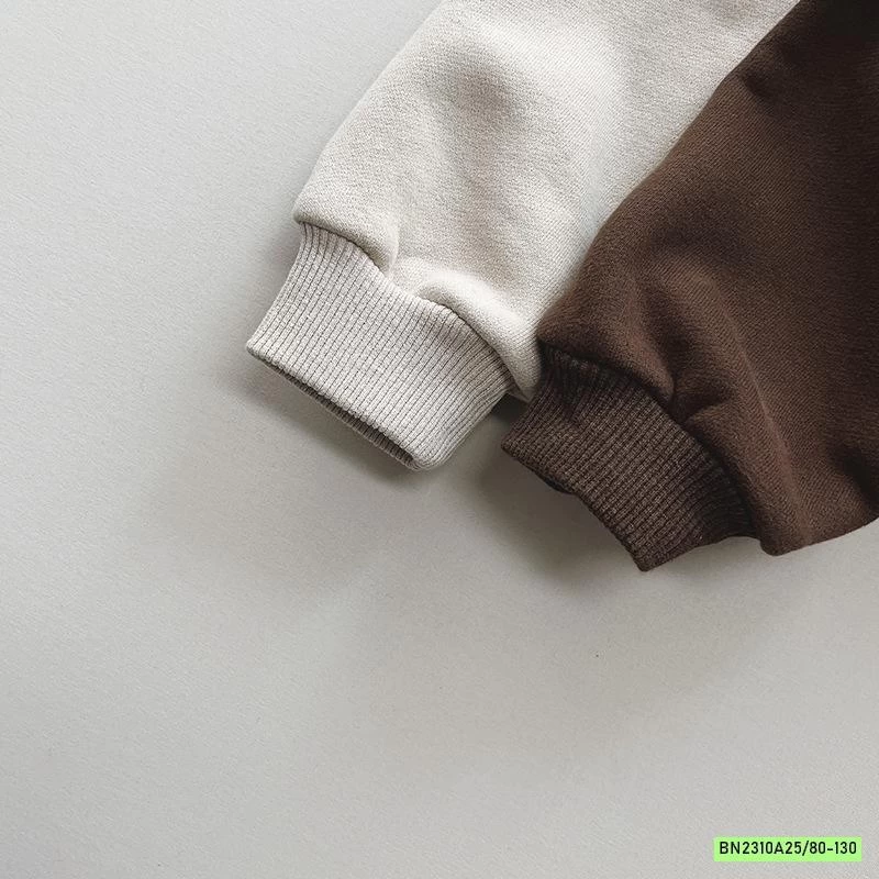 ÁO NỈ IN CHỮ VINTAGE MUZIYOUYOU