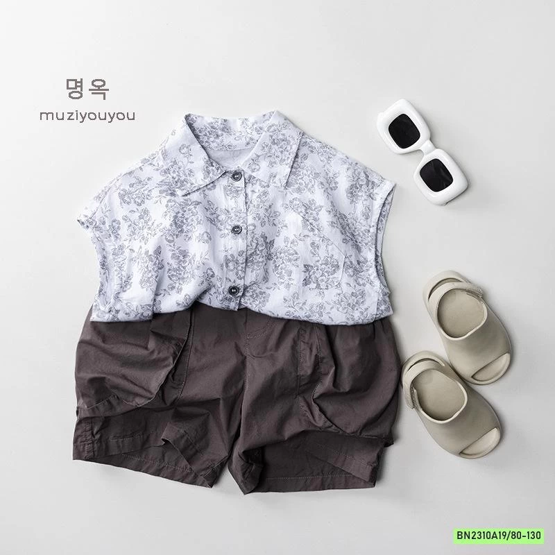 SHORT THÔ MỀM TÚI HỘP MUZIYOUYOU