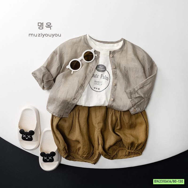 QUẦN BOM ĐŨI VINTAGE MUZIYOUYOU