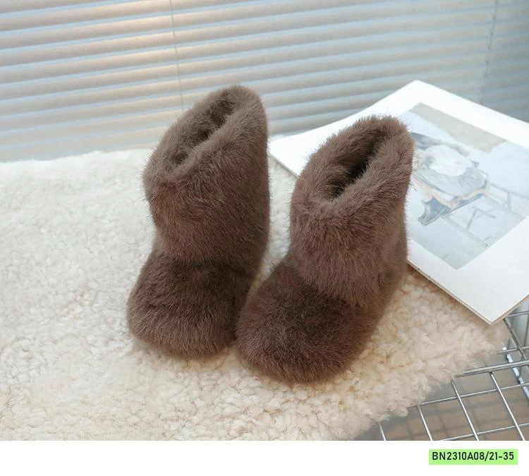 BOOT LÔNG THỎ LÓT NHUNG MỀM