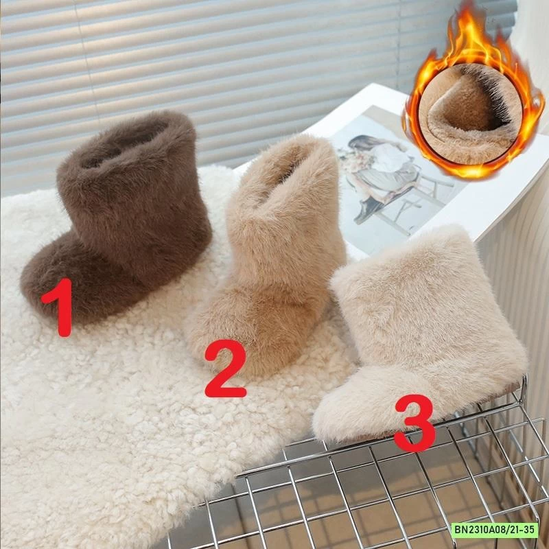 BOOT LÔNG THỎ LÓT NHUNG MỀM