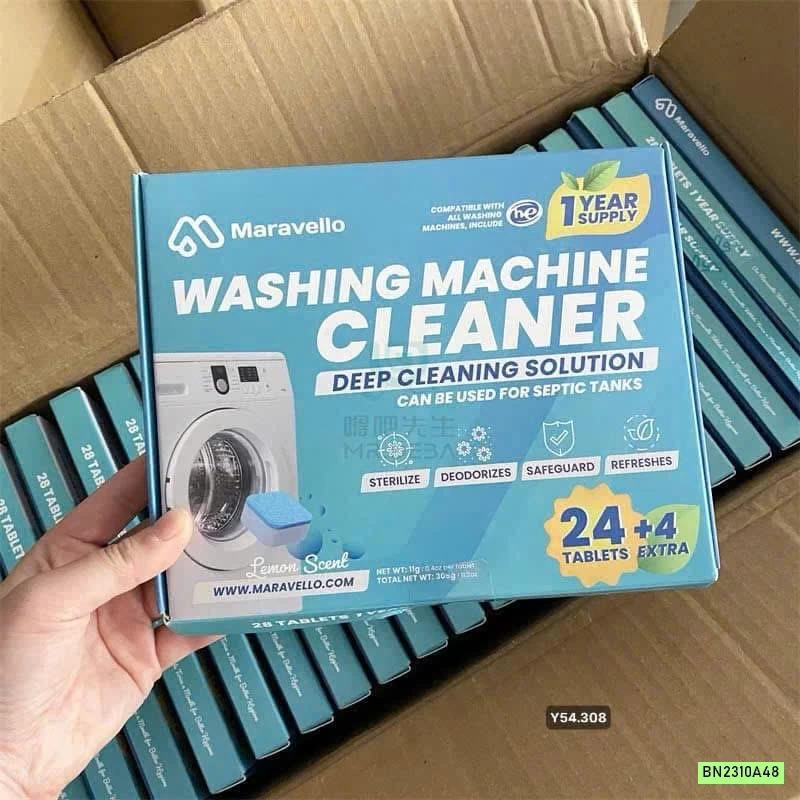 VỆ SINH LỒNG MÁY GIẶT MARAVELLO