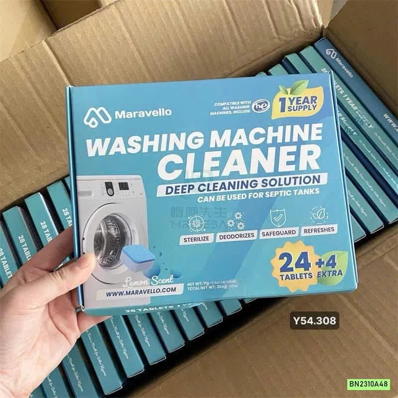 VỆ SINH LỒNG MÁY GIẶT MARAVELLO