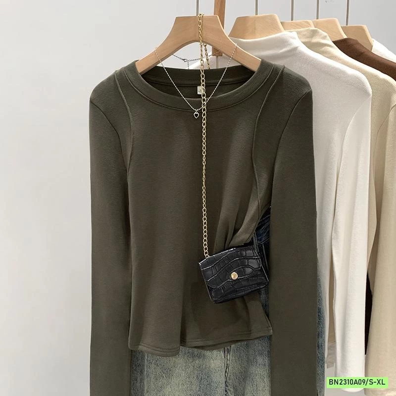 ÁO NỈ VIỀN GÂN VAI GIỮ NHIỆT